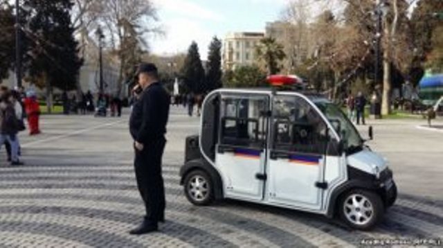 Bakıda polislərə yeni maşın verilib - FOTO